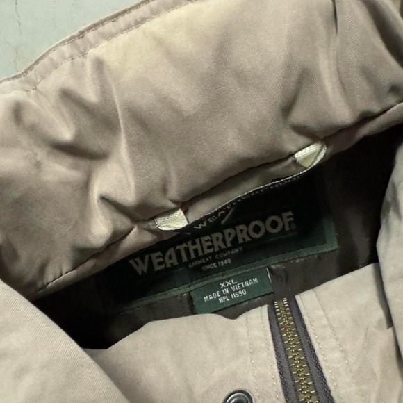 Vintage Y2K Brown Earth Tone Zip Up Bomber Jacket - Picture 2 of 5